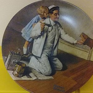 Norman Rockwell plate